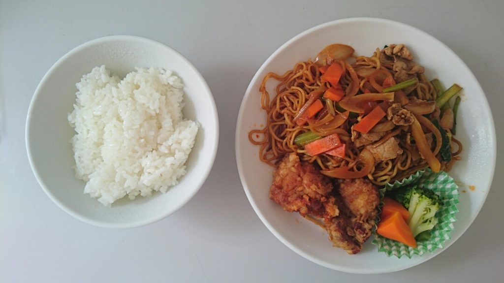 8月29日の夕食は関西風
