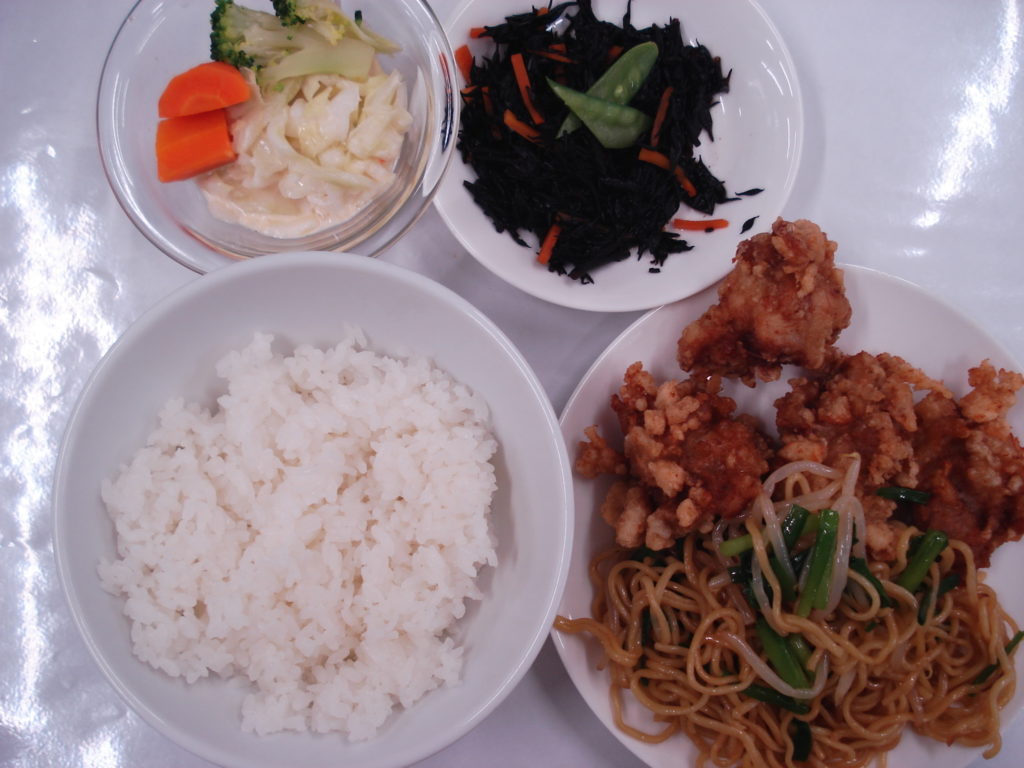 12日の夕飯メニュー