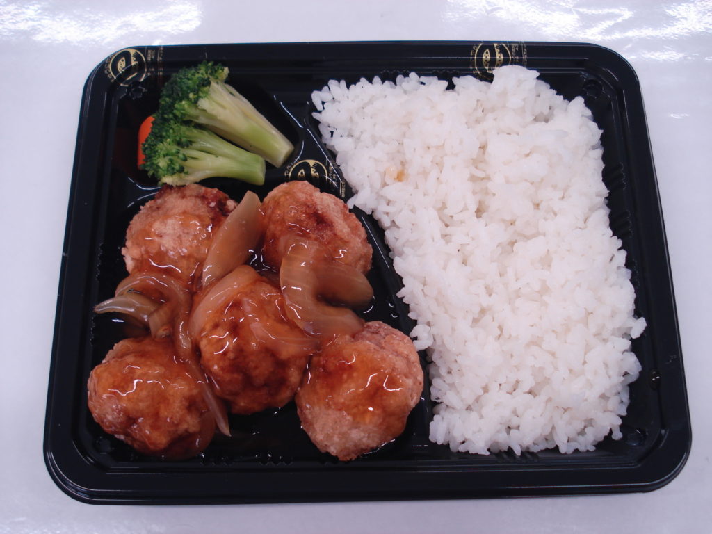 肉団子甘酢あんかけ弁当