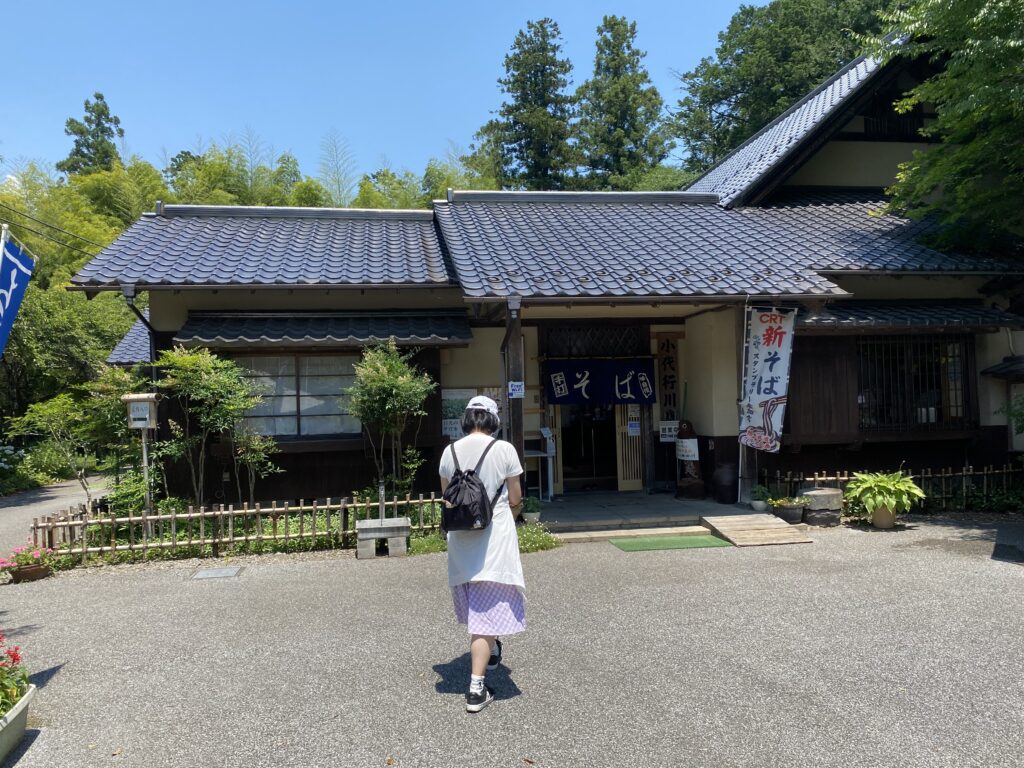 そばを食する