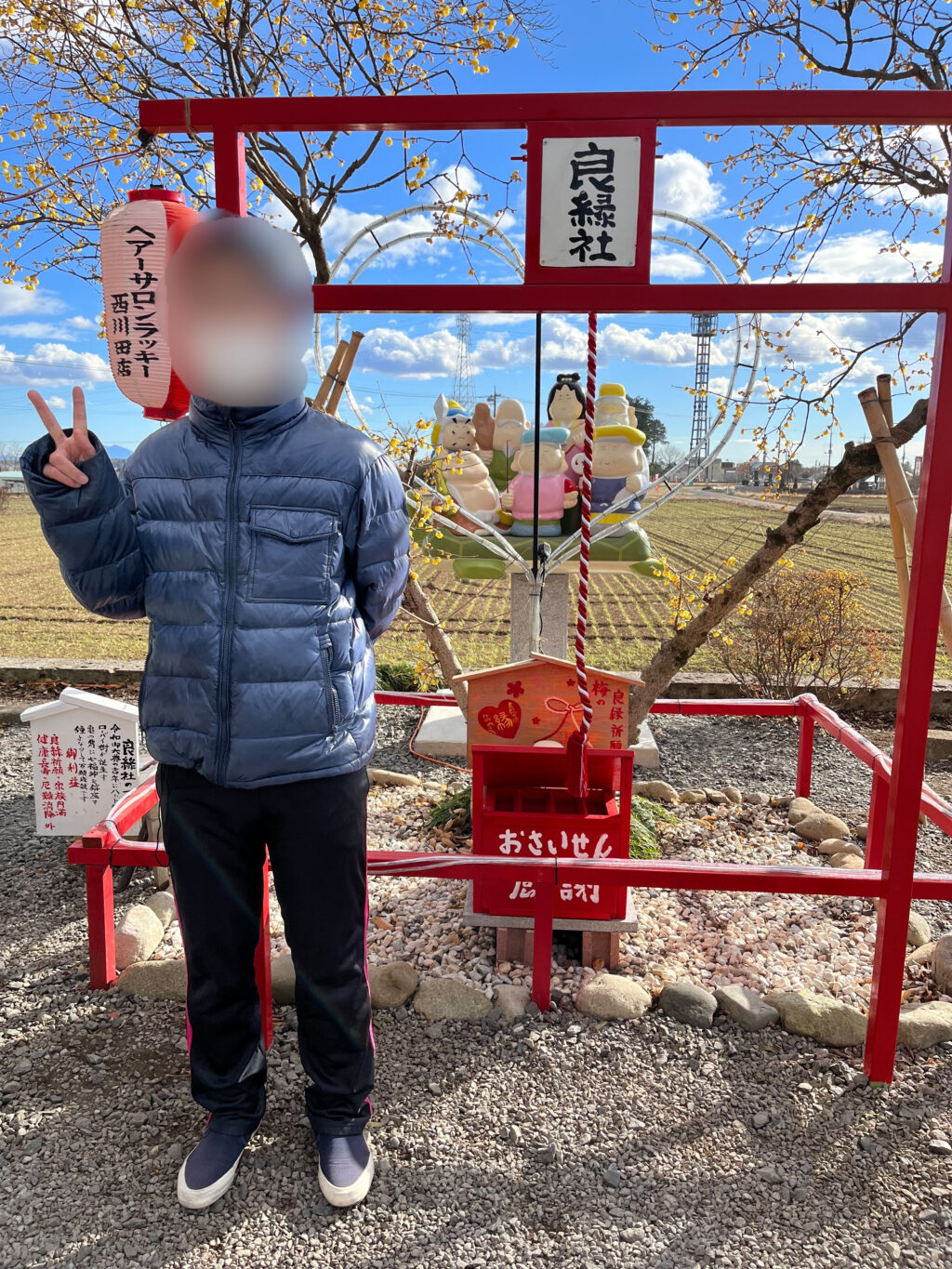 新年　初詣で